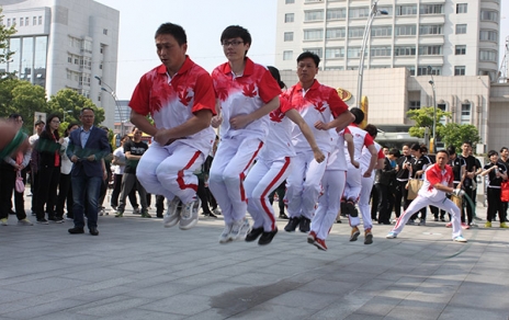 积极参与市财贸工会首届体育节活动