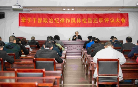 强化责任、提振心灵，振奋进取、迈出新步！ ---班子干部政治纪律风格检视暨述职评议情况
